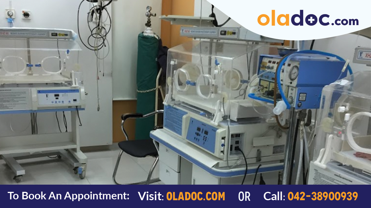 Lab at Hill Park General Hospital Karachi